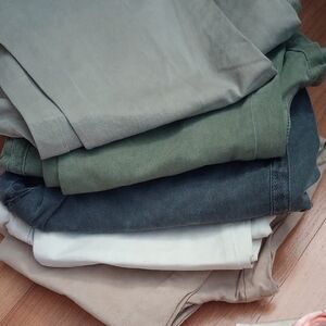 5 Gap girlfriend chino neutral Tone Pants